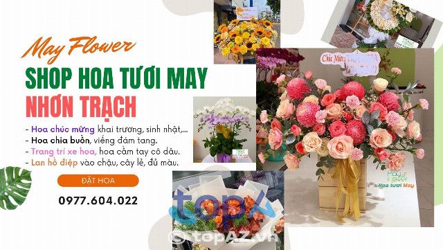 Cửa hàng hoa May Flower tại Nhơn Trạch