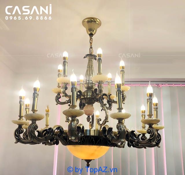 địa chỉ mua đèn chùm tại Hà Nội