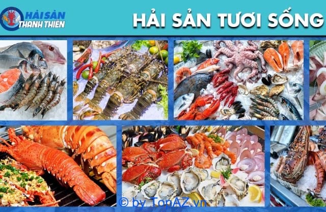 hải sản tươi sống tại TP.HCM