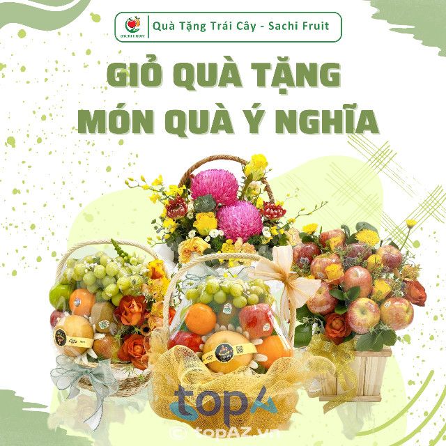 Giỏ quà trái cây tặng tại Sachi Fruit