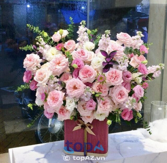 cửa hàng hoa sinh nhật đẹp tại Đống Đa