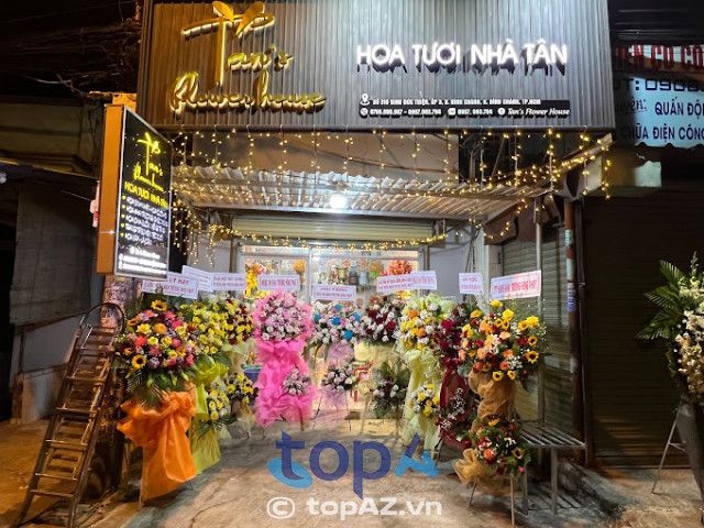 Tiệm hoa tươi Nhà Tân tại Bình Chánh