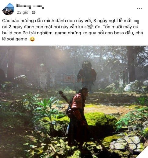 Game thủ tức giận với Black Myth Wukong và có ý định bỏ game dù đã đầu tư hàng chục triệu đồng