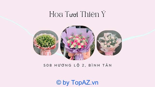 hoa khai trương Bình Tân