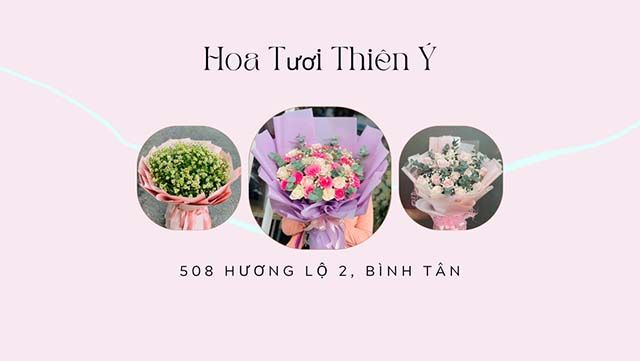 shop hoa tươi tại quận Bình Tân