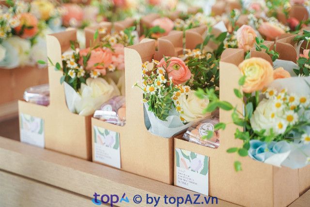 Cửa hàng hoa cưới tại TPHCM