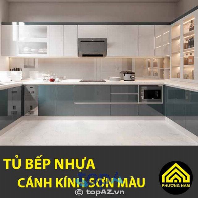 đơn vị thiết kế và thi công tủ bếp tại Nha Trang