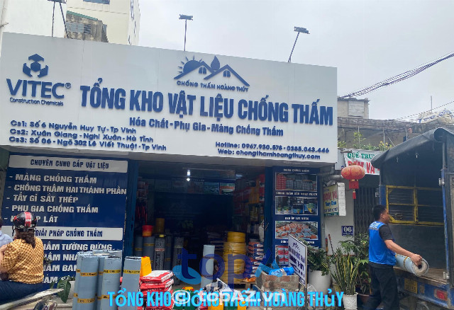 Chống thấm Hoàng Thủy tại Nghệ An