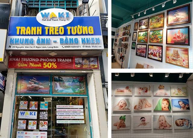 mua tranh treo tường giá tốt tại tphcm