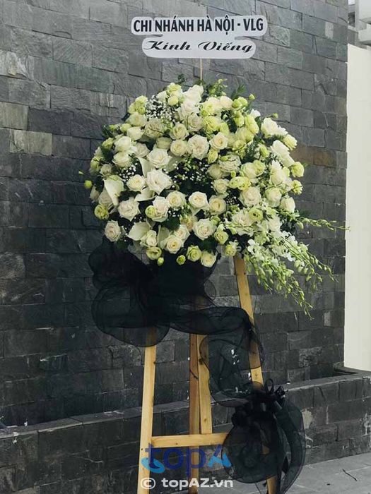 dịch vụ đặt hoa viếng đám tang uy tín hàng đầu tại Quận 3