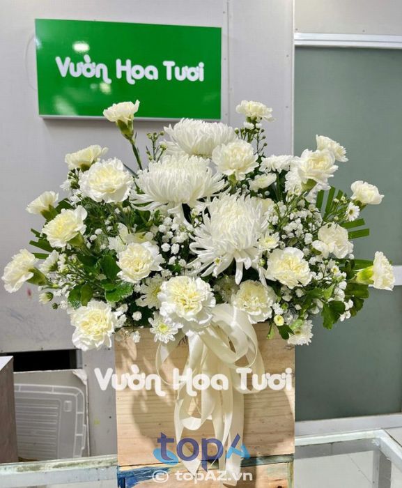 địa chỉ cung cấp vòng hoa tang đẹp ở Quận 3