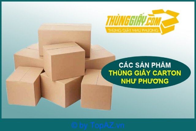 Thùng giấy Carton Như Phương là một lựa chọn tuyệt vời để mua thùng carton tại TPHCM mà bạn không nên bỏ lỡ.