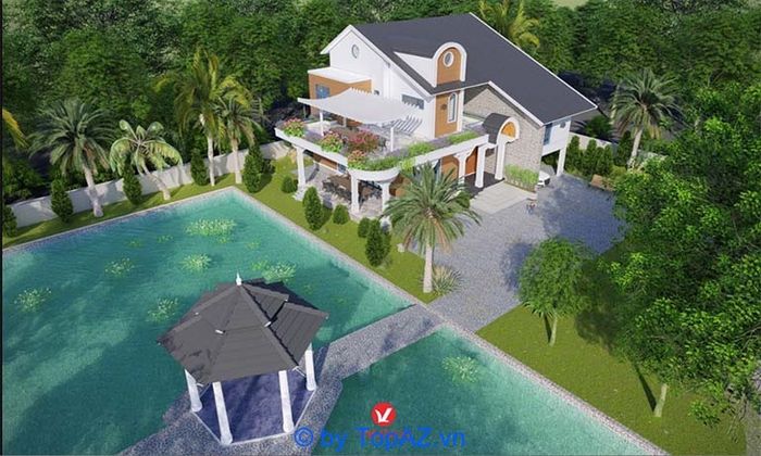 Công ty Vilinco Home chuyên thiết kế và thi công cảnh quan sân vườn tại Hà Nội.