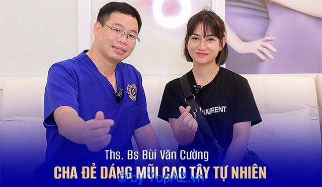 Thạc sĩ Bùi Văn Cường chuyên nâng mũi tại Hà Nội