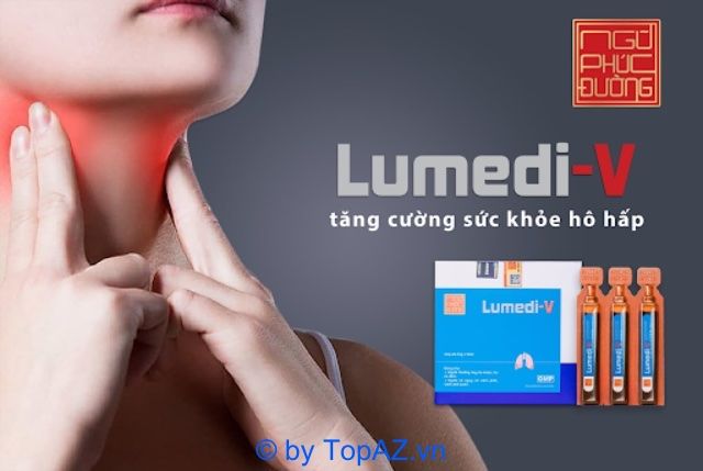 Lumedi-V hỗ trợ tăng cường sức khỏe hệ hô hấp