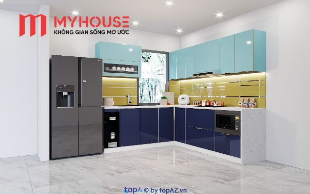 Dịch vụ thi công tủ bếp Inox Module rời tại Hà Nội