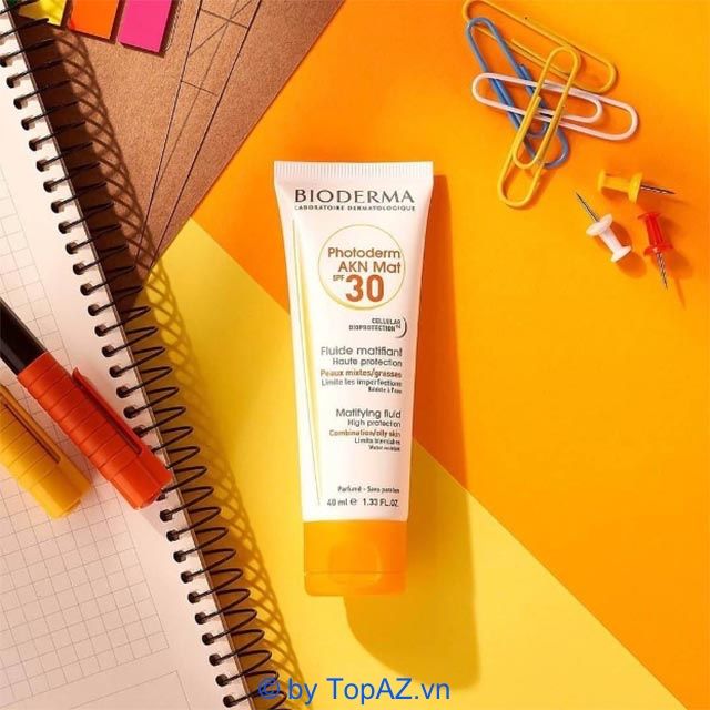 Thiết kế của kem chống nắng Bioderma Photoderm AKN Mat SPF 30