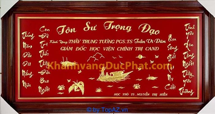 Khánh vàng tri ân thầy cô