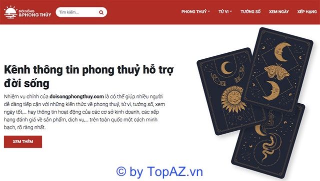 Trang web phong thuỷ hỗ trợ tối ưu cho cuộc sống phong thuỷ tốt nhất