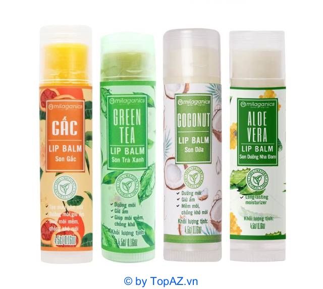 son dưỡng môi trị thâm