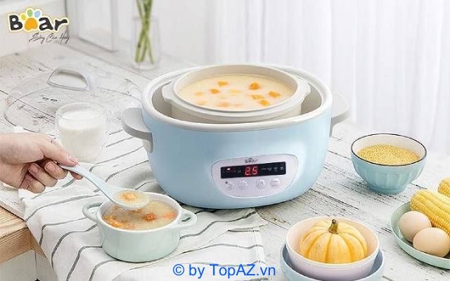 nồi nấu cháo chậm Bear