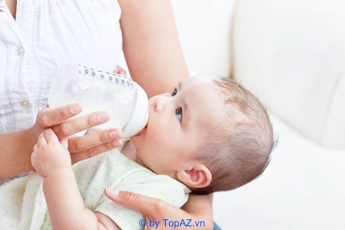 sữa cho trẻ sơ sinh từ 0-6 tháng tuổi để tăng cân