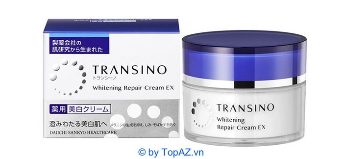 Top kem dưỡng trắng da mặt Nhật Bản