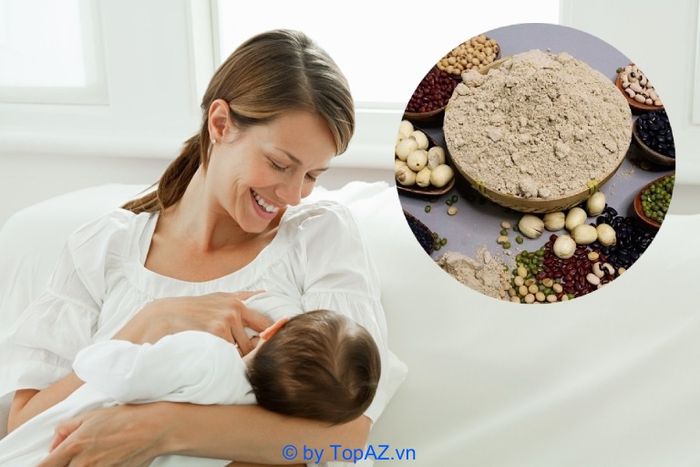 bột ngũ cốc lợi sữa