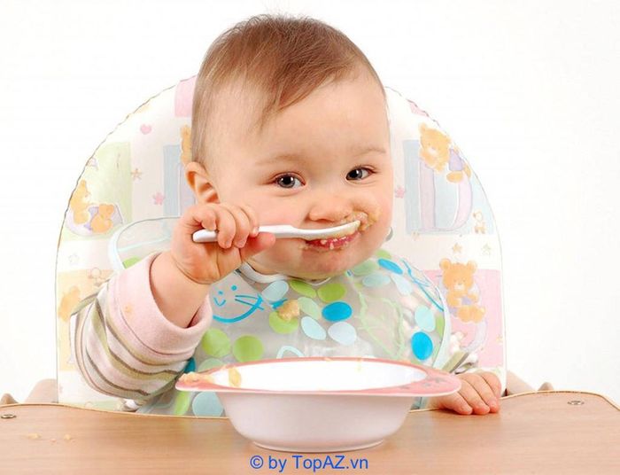 bột gạo sữa cho bé ăn dặm