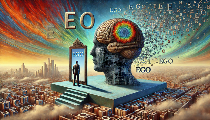 Ego in language