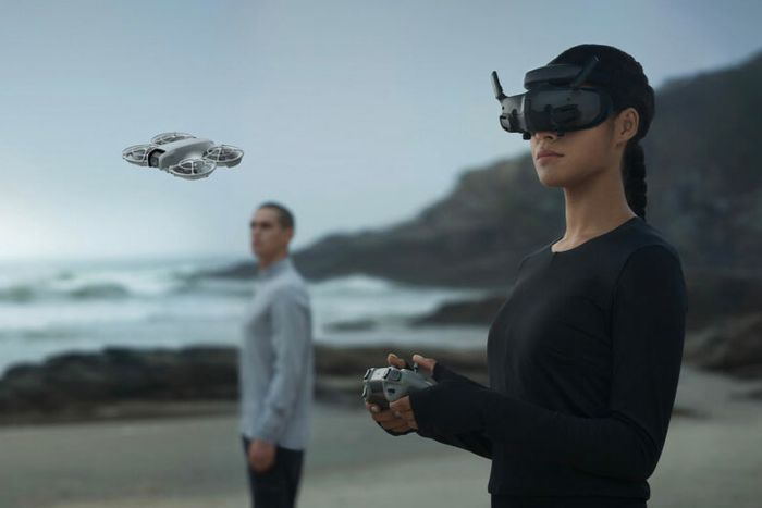 DJI Neo có khả năng tương thích với kính lái