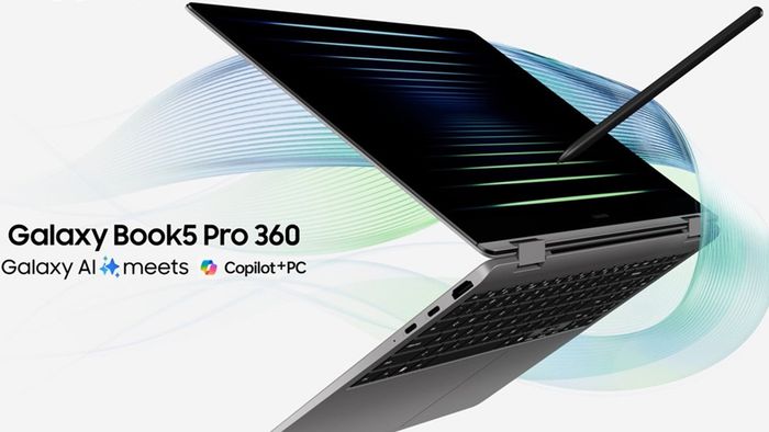Samsung Galaxy Book 5 Pro 360 đã chính thức ra mắt
