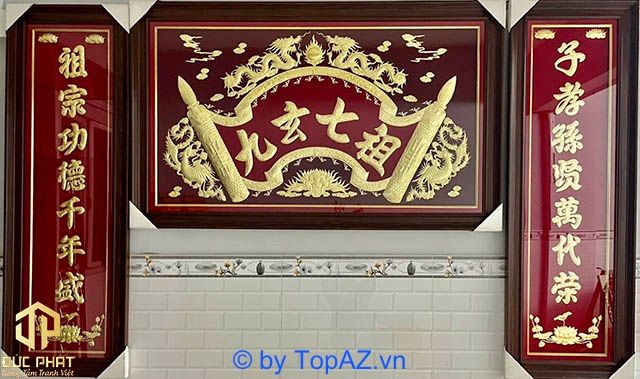 Liễn Thờ Cửu Huyền Thất Tổ