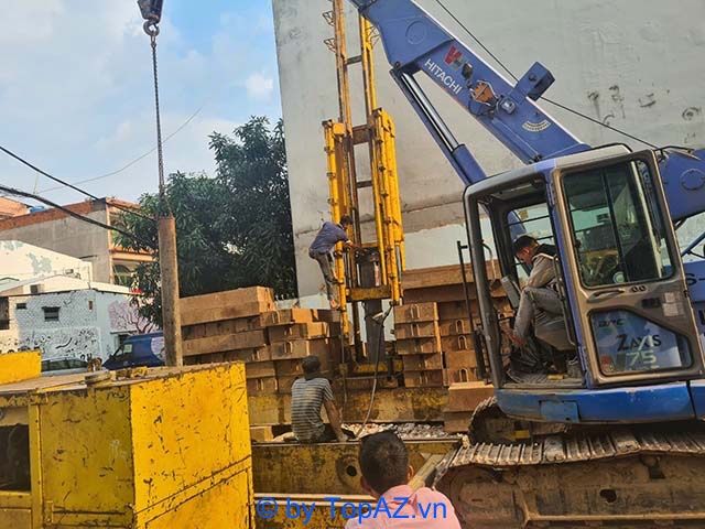 Nhà thầu xây dựng nền móng cho nhà ở tại TP.HCM