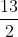 \frac{13}{2}