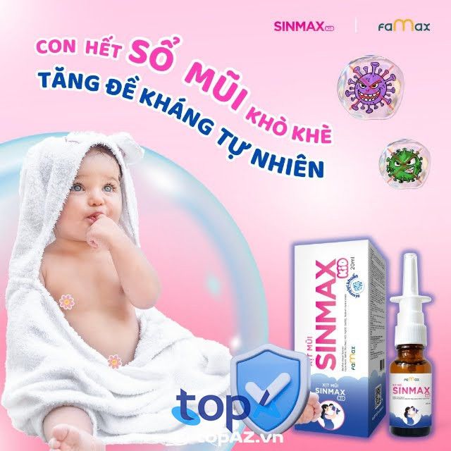 Xịt mũi Sinmax Kid
