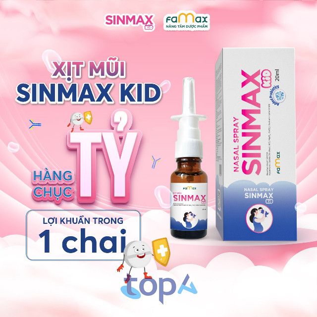 Xịt mũi Sinmax Kid