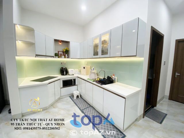 Công ty thi công tủ bếp tại Quy Nhơn