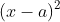 (x - a)^{2} + (y - b)^{2} = R^{2}