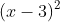 (x-3)^2 + (y+1)^2 = 5