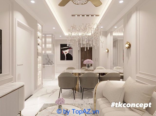Công ty thiết kế nội thất chung cư tại TPHCM