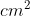 cm^{2}