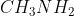 CH_3NH_2