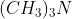 (CH_3)_3N