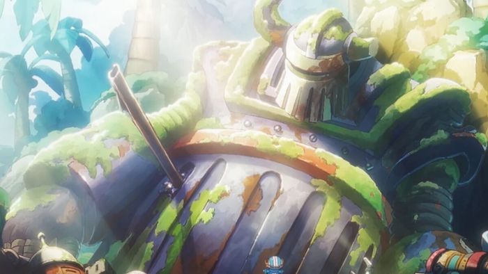 Bìa Chương 1125 One Piece tiết lộ Chính phủ Thế giới đã âm thầm lên kế hoạch biến Iron Giant thành vũ khí hủy diệt hàng loạt