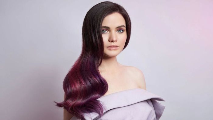 Tóc tím khói phai ra màu gì