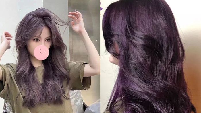 Tóc tím khói trầm