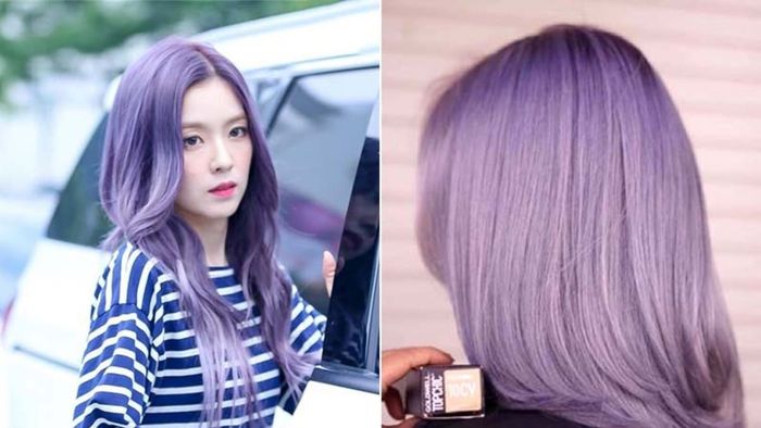 Tóc tím khói nguyên bản