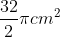 C. 16pi cm^{2}