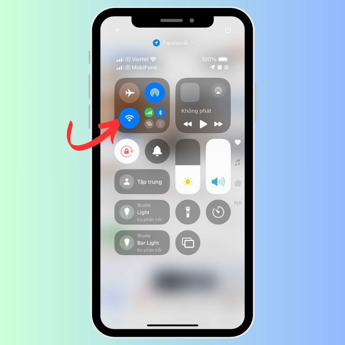 Khởi động lại WiFi